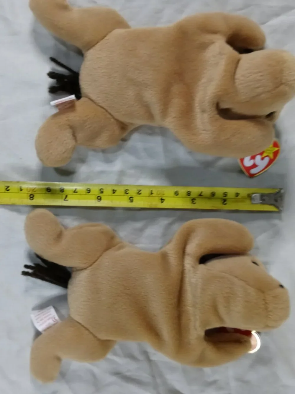 Ty Beanie Babies Original Collection 2 Rare Vintage 1995 Derby Plush with Tags